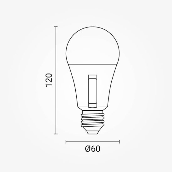 Optonica prémium E27 LED izzó 10 W 1000 lm Optonica prémium E27 LED izzó 10 W 1000 lm