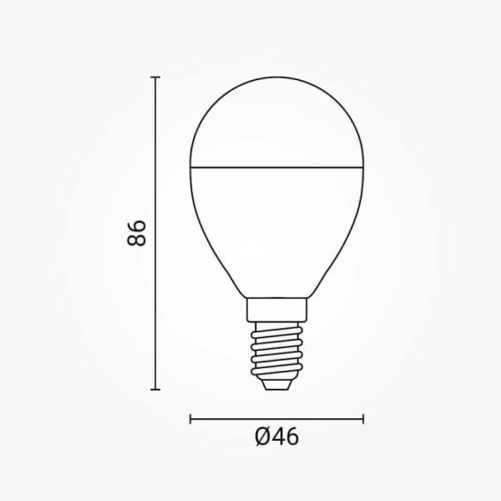 E14 LED izzó 10W 1000lm 6000K hideg fehér E14 LED izzó 10W 1000lm 6000K hideg fehér