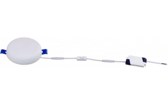 Optonica keret nélküli kör LED panel 18W 1800lm CTT Ø119mm 180° 12602