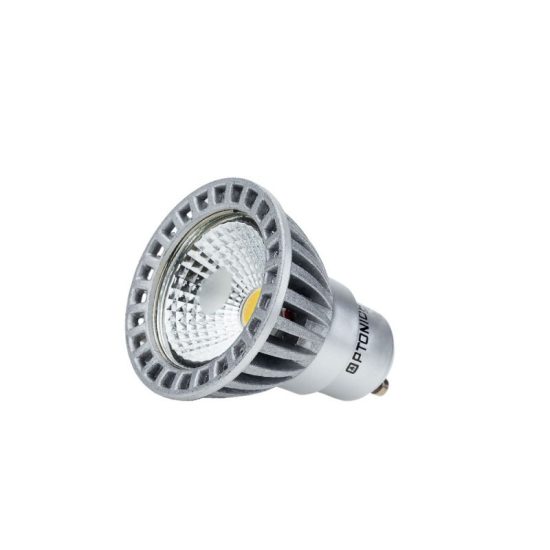 Optonica GU10 COB LED spot 4W 320lm 4500K nappali fehér 50° 1264