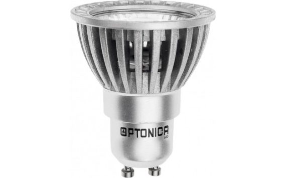 Optonica GU10 COB LED spot 4W 320lm 6000K hideg fehér 50° 1263