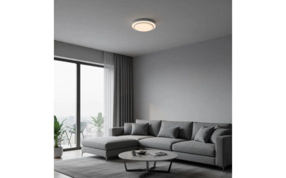 Optonica LED mennyezeti lámpa 12W CCT fehér-ezüst – 12801 Optonica LED mennyezeti lámpa 12W CCT fehér-ezüst – 12801
