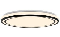   Optonica LED mennyezeti lámpa 36W CCT fehér-fekete – 12802