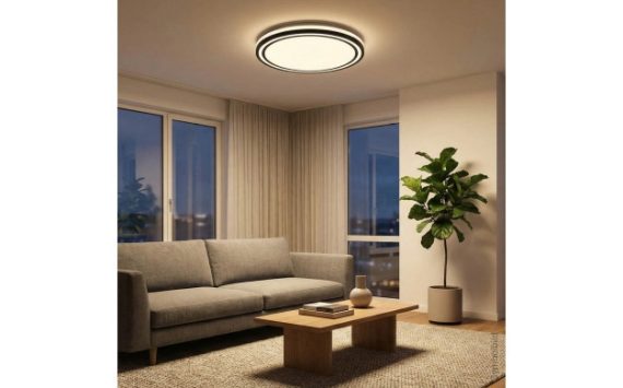 Optonica LED mennyezeti lámpa 36W CCT fehér-fekete – 12802 Optonica LED mennyezeti lámpa 36W CCT fehér-fekete – 12802