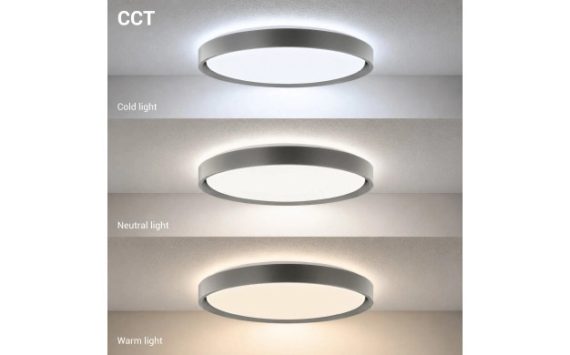 Optonica LED mennyezeti lámpa 36W CCT fehér-szürke – 12804 Optonica LED mennyezeti lámpa 36W CCT fehér-szürke – 12804