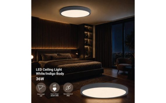 Optonica LED mennyezeti lámpa 36W CCT fehér-indigó – 12807