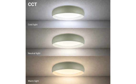 Optonica LED mennyezeti lámpa 24W CCT fehér-rezedazöld – 12809 Optonica LED mennyezeti lámpa 24W CCT fehér-rezedazöld – 12809