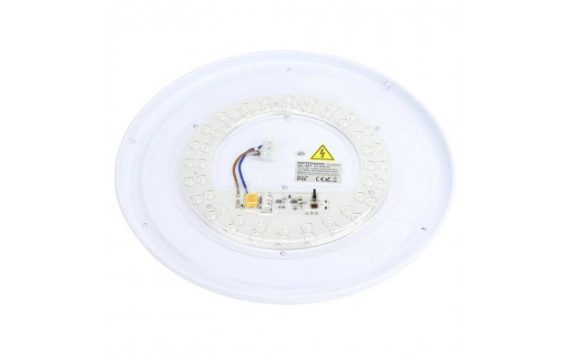 Optonica LED mennyezeti lámpa 24W CCT fehér + fa hatású – 12811 Optonica LED mennyezeti lámpa 24W CCT fehér + fa hatású – 12811