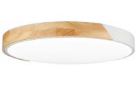   Optonica LED mennyezeti lámpa 48W CCT távirányítóval fehér-fa hatású – 12814