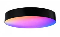   Optonica LED mennyezeti lámpa 40W+RGB10W CCT + RGB távirányítóval fekete – 12819