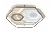   Optonica LED mennyezeti lámpa 84W CCT távirányítóval fehér-szürke – 12828