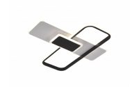   Optonica LED mennyezeti lámpa 68W CCT távirányítóval fehér-fekete – 12830