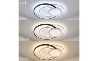   Optonica LED mennyezeti lámpa 84W CCT távirányítóval fehér-fekete – 12833