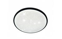   Optonica LED mennyezeti lámpa 24W CCT távirányítóval memória funkcióval fehér + fekete – 12846