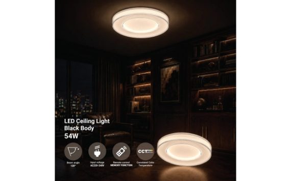 Optonica LED mennyezeti lámpa 54W 3CCT távirányítóval fehér – 12854 Optonica LED mennyezeti lámpa 54W 3CCT távirányítóval fehér – 12854