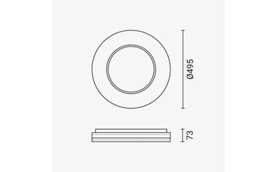Optonica LED mennyezeti lámpa 54W 3CCT távirányítóval fehér – 12854 Optonica LED mennyezeti lámpa 54W 3CCT távirányítóval fehér – 12854