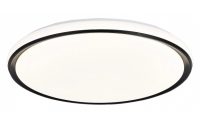   Optonica LED mennyezeti lámpa 54W 3CCT távirányítóval fehér-fekete – 12857