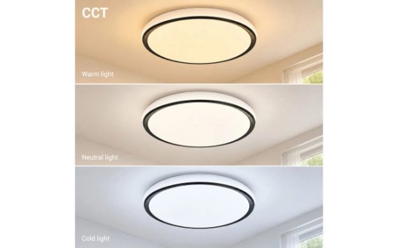 Optonica LED mennyezeti lámpa 54W 3CCT távirányítóval fehér-fekete – 12857 Optonica LED mennyezeti lámpa 54W 3CCT távirányítóval fehér-fekete – 12857