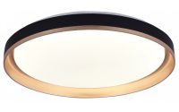   Optonica LED mennyezeti lámpa 36W 3CCT távirányítóval fekete-arany – 12859