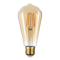 E27 filament LED izzó 8W 700lm 2500K meleg fehér