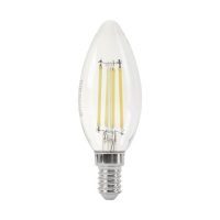   Optonica LED filament E14 6W gyertya üveg  hideg fehér  1410
