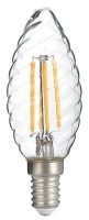 E14 filament LED izzó C35 4W 400lm 6000K meleg fehér