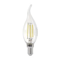 E14 filament LED izzó C35 4W 400lm 2700K meleg fehér