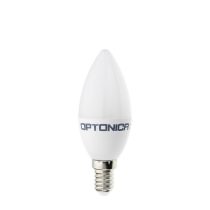   Optonica E14 C37 LED izzó 3,7W 320lm 2700K meleg fehér 180° 1424