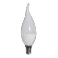 E14 LED izzó C37 6W 490lm 6000K hideg fehér