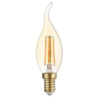 E14 filament LED izzó 4W 400lm 2500K meleg fehér