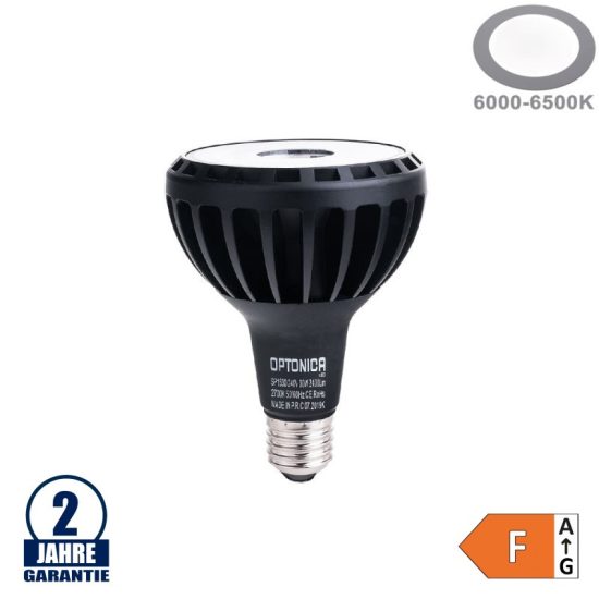 Optonica PAR30 LED izzó E27 30W 2400lm 6000K hideg fehér 1528