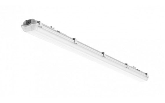 Optonica Fixture T8 LED Tube 2x60cm IP65 SS Clips 16722 | LE