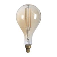 E27 filament LED izzó 8W 1800K meleg fehér