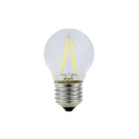 E27 filament LED izzó G45 2W 200lm 6000K hideg fehér