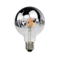 E27 filament LED izzó G95 7W 800lm 2700K meleg fehér