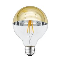   Optonica filament E27 G95 LED izzó 4W 400lm 2700K meleg fehér arany üveg búra 180° 1889