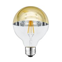 E27 filament LED izzó G95 4W 400lm 2700K meleg fehér