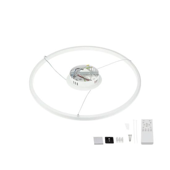 Optonica modern LED függőlámpa CCT 30W fehér szabályozható + távirányító 19001