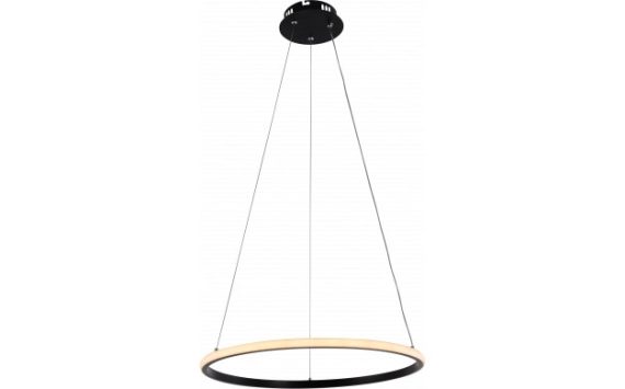 Optonica modern LED függőlámpa CCT 30W fekete szabályozható + távirányító 19002