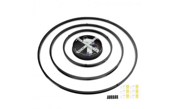 Optonica LED függőlámpa 70W homokfekete  meleg fehér 19034
