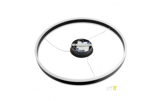 Optonica LED függőlámpa 36W homokfekete  meleg fehér 19035