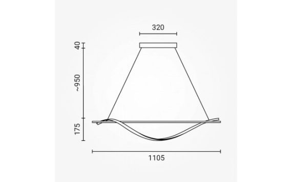 Optonica LED medállámpa 17W homokfekete fekete meleg fehér 19037 Optonica LED medállámpa 17W homokfekete fekete meleg fehér 19037