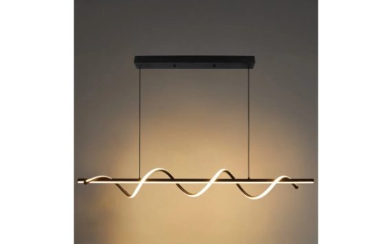 Optonica LED függőlámpa 30W homokfekete  meleg fehér 19040