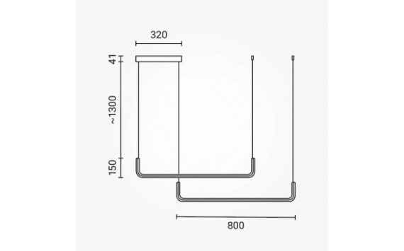 Optonica LED függőlámpa 25W homokfekete fekete meleg fehér 19041 Optonica LED függőlámpa 25W homokfekete fekete meleg fehér 19041