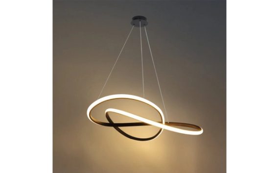 Optonica modern LED függőlámpa  30W fekete 3000K 19042