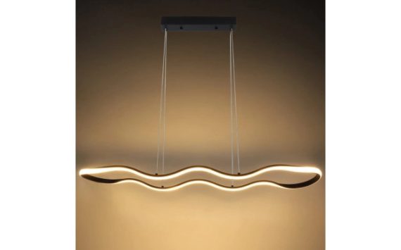 Optonica LED medállámpa 24W homokfekete  fekete meleg fehér 19045
