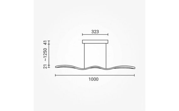 Optonica LED medállámpa 24W homokfekete  fekete meleg fehér 19045