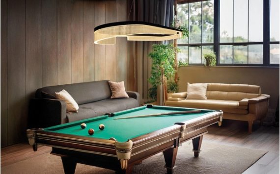 Optonica LED függőlámpa 30W homokfekete  fekete meleg fehér 19052