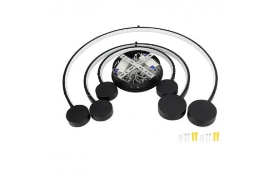 Optonica modern LED függőlámpa 40W LED függőlámpa meleg fehér fekete 19065