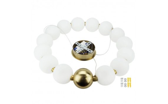 Optonica LED függőlámpa 27W réz+fehér meleg fehér 19066 Optonica LED függőlámpa 27W réz+fehér meleg fehér 19066